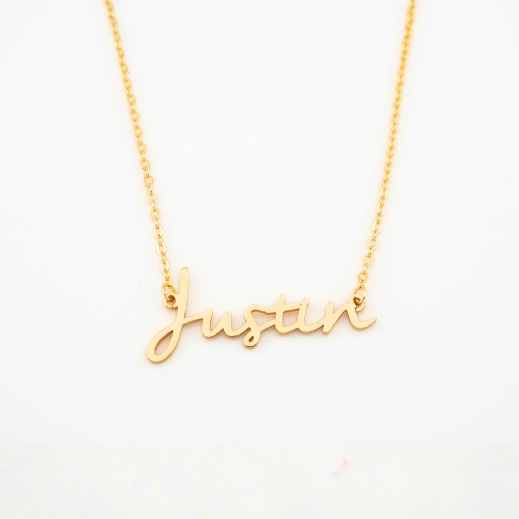 Name Plate Necklace