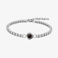 Tennis Bracelet W/ Photo Projection