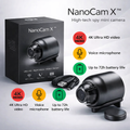 NanoCam X HD - Mini WIFI Camera 1080P HD + Night Vision Included