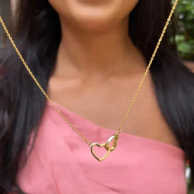 Eternal Pink Box with Engraved Necklace