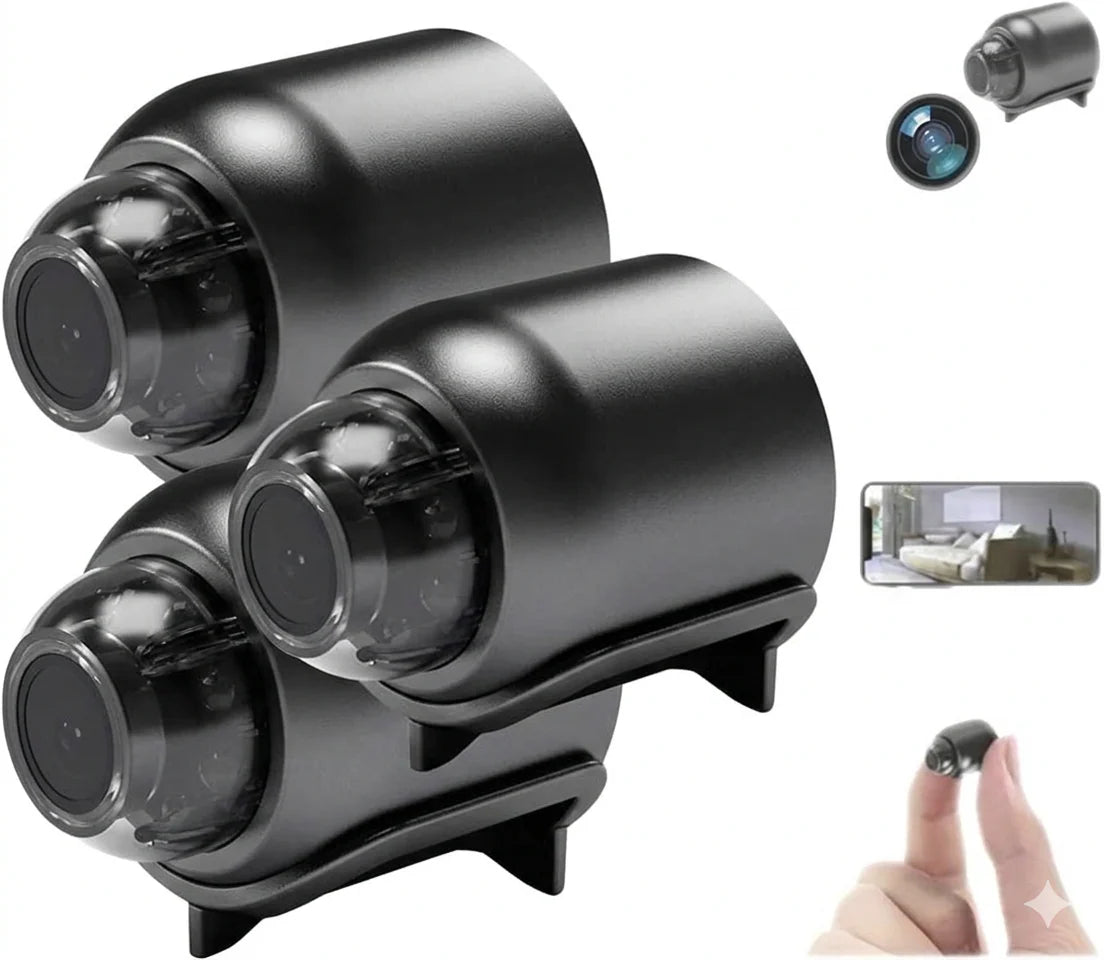NanoCam X HD - Mini WIFI Camera 1080P HD + Night Vision Included