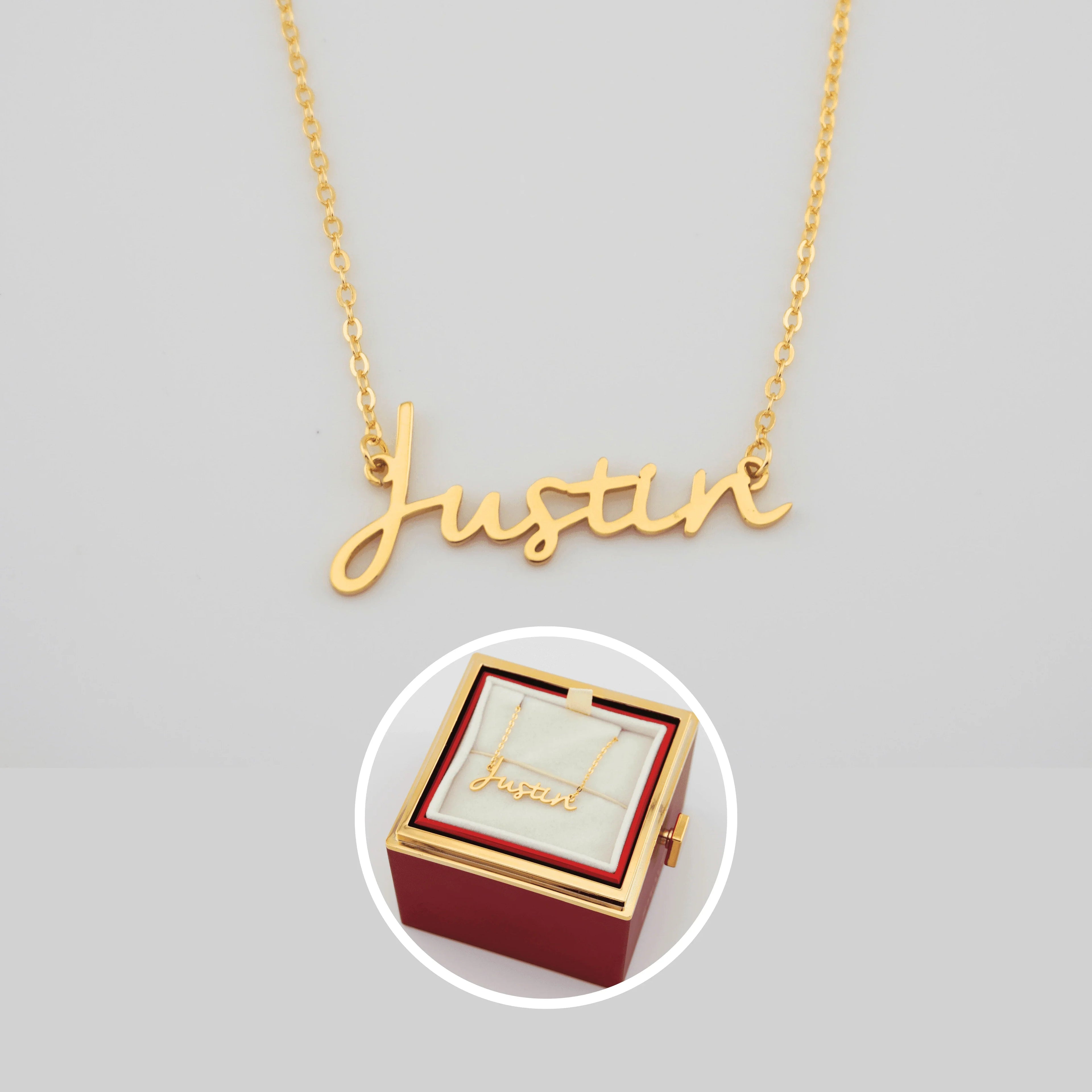 Name Plate Necklace