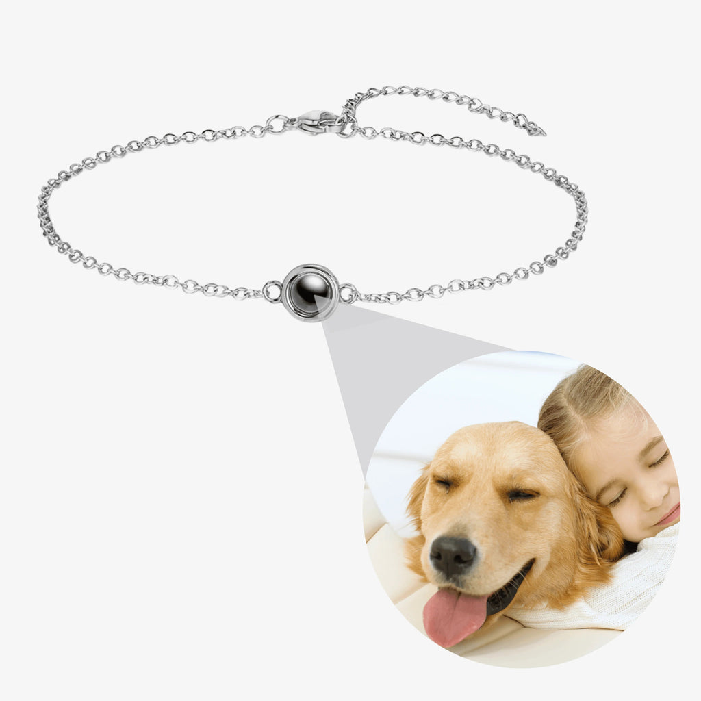 Chain Bracelet - W/ Photo Projection